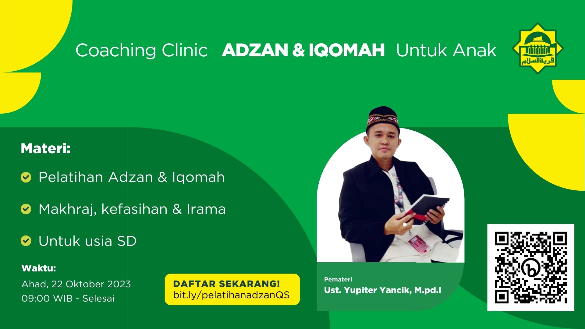 Coaching Clinic Adzan dan Iqomah